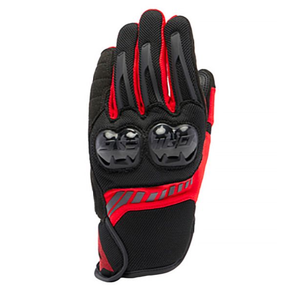 Guanti moto Dainese Mig 3 Air Black Red Lava Guanti moto Dainese Mig 3 Air Black Red Lava