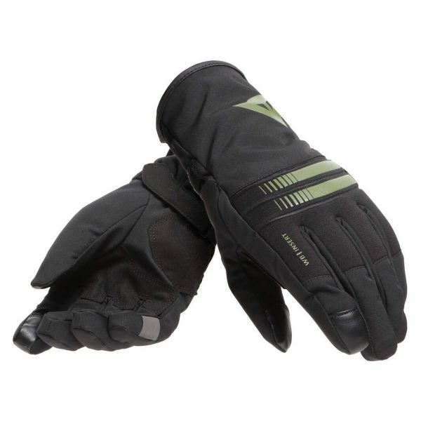 Guanti moto Dainese Plaza 3 Lady D-Dry Black Bronze Green Guanti moto Dainese Plaza 3 Lady D-Dry Black Bronze Green