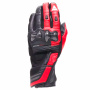Guanti moto Dainese Reacto Carbon Long Nero Rosso Lava