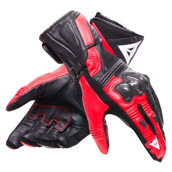 Dainese Reacto Carbon Long Nero Rosso Lava