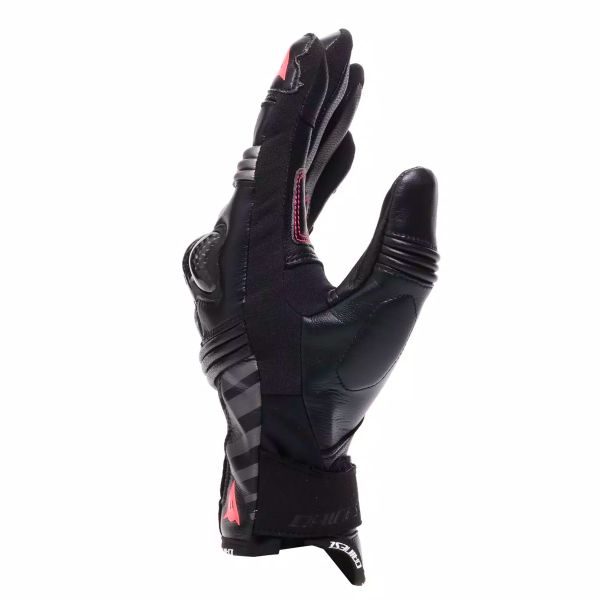 Dainese Reacto Carbon Short Donna Nero Rosa Fluo