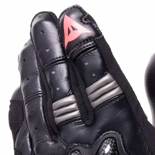 Dainese Reacto Carbon Short Donna Nero Rosa Fluo
