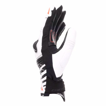 Dainese Reacto Carbon Short Donna Nero Bianco Rosso Fluo