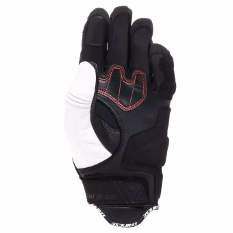 Dainese Reacto Carbon Short Donna Nero Bianco Rosso Fluo