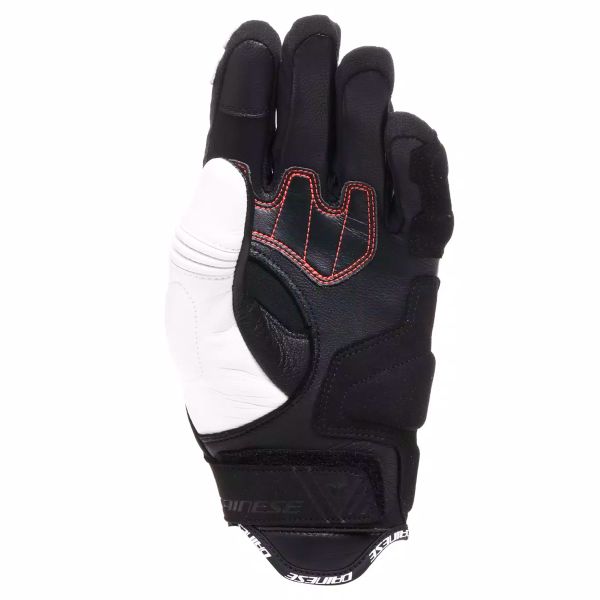 Dainese Reacto Carbon Short Donna Nero Bianco Rosso Fluo