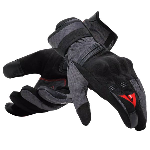 Guanti moto Dainese Teyde Gore-Tex Black Army Green Guanti moto Dainese Teyde Gore-Tex Black Army Green