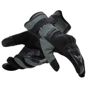 Guanti moto Dainese Teyde Gore-Tex Black Army Green Guanti moto Dainese Teyde Gore-Tex Black Army Green