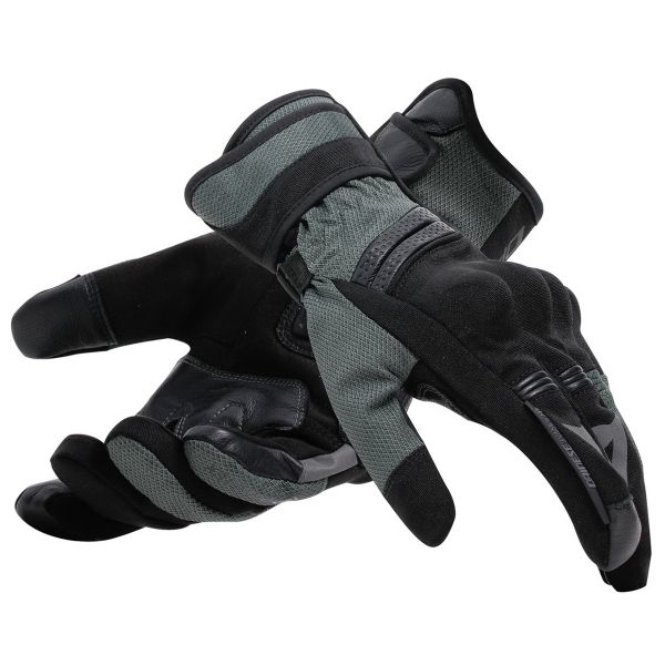 Guanti moto Dainese Teyde Gore-Tex Black Army Green