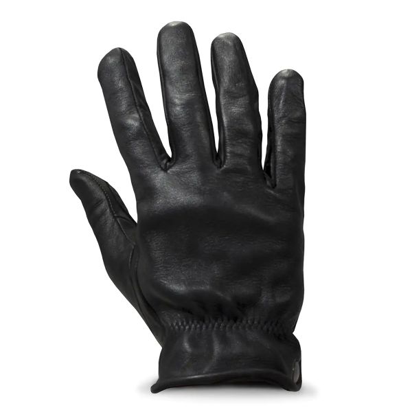 Guanti moto Dmd Scudo in pelle nera Guanti moto Dmd Scudo in pelle nera