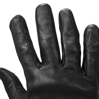 Dmd Scudo in pelle nera