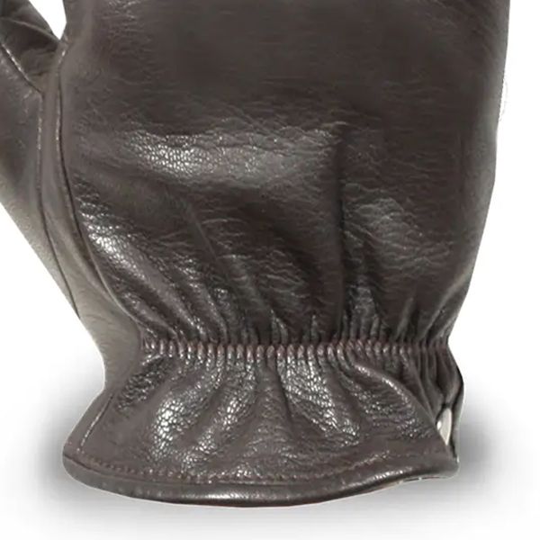 Dmd Scudo in pelle marrone scuro