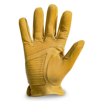 Guanti moto Dmd Pelle gialla Shield