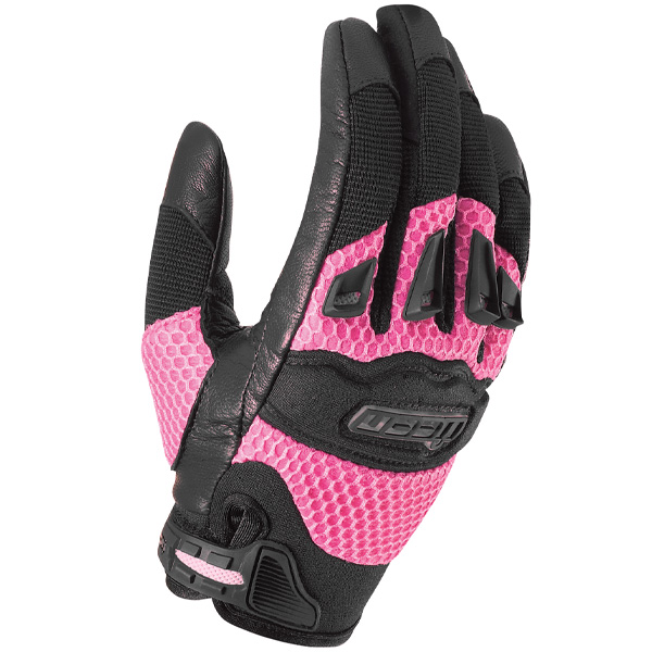 Guanti moto ICON Twenty-Niner Pink Woman