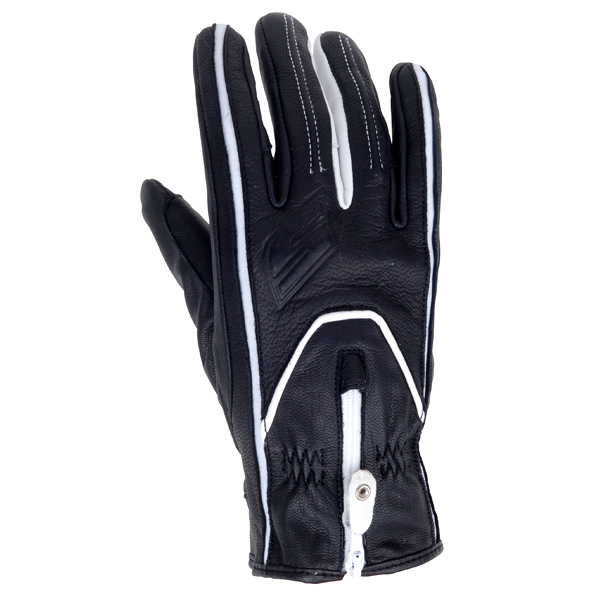 Guanti moto Five Beauty Black/White