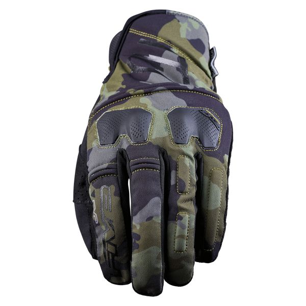 Guanti moto Five E-WP Camo Khaki