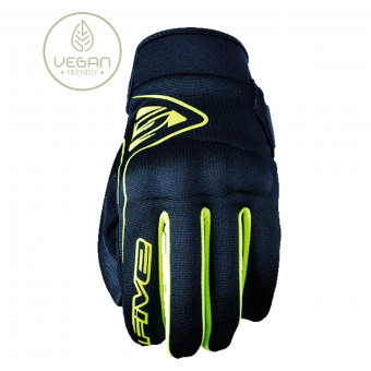 Guanti moto Five Globe Black Fluo Yellow