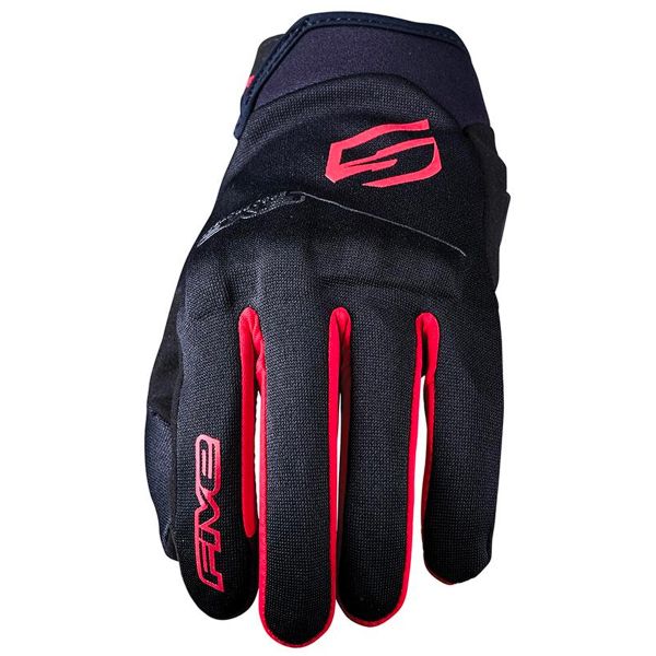 Guanti moto Five Globe Evo Black Red Guanti moto Five Globe Evo Black Red