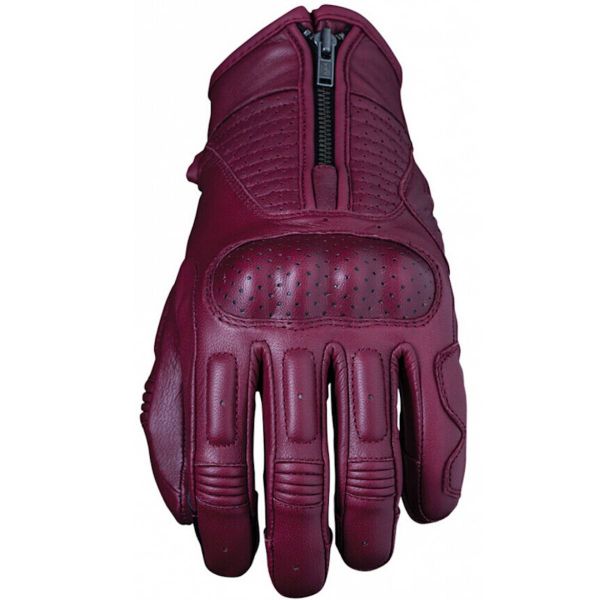 Guanti moto Five Kansas Woman Burgundy Guanti moto Five Kansas Woman Burgundy