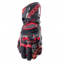 Guanti moto Five RFX Race 10 Black Red