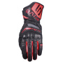 Guanti moto Five RFX Sport Evo Nero Rosso fluo