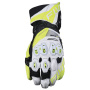 Guanti moto Five RFX1 Evo White Fluo Yellow