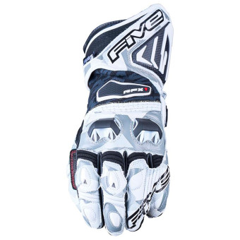 Guanti moto Five RFX1 Replica Camo White