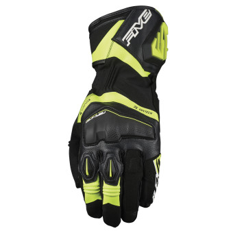 Guanti moto Five RFX4 Evo WP Nero Giallo Fluo Guanti moto Five RFX4 Evo WP Nero Giallo Fluo