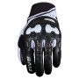 Guanti moto Five RS2 Evo 2 Nero Bianco Rosso Fluo