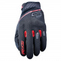 Guanti moto Five RS3 Evo Airflow Black Red