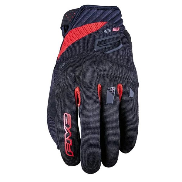 Guanti moto Five RS3 Evo Black Red Guanti moto Five RS3 Evo Black Red