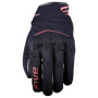 Guanti moto Five RS4 Evo nero rosso fluo