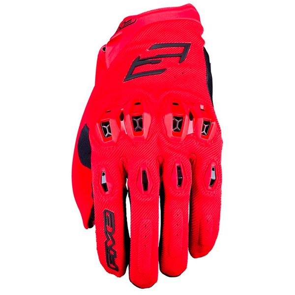 Guanti moto Five Stunt Evo 2 Red Guanti moto Five Stunt Evo 2 Red
