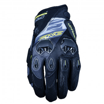 Guanti moto Five Stunt Evo Replica 10 Spread Fluo Yellow