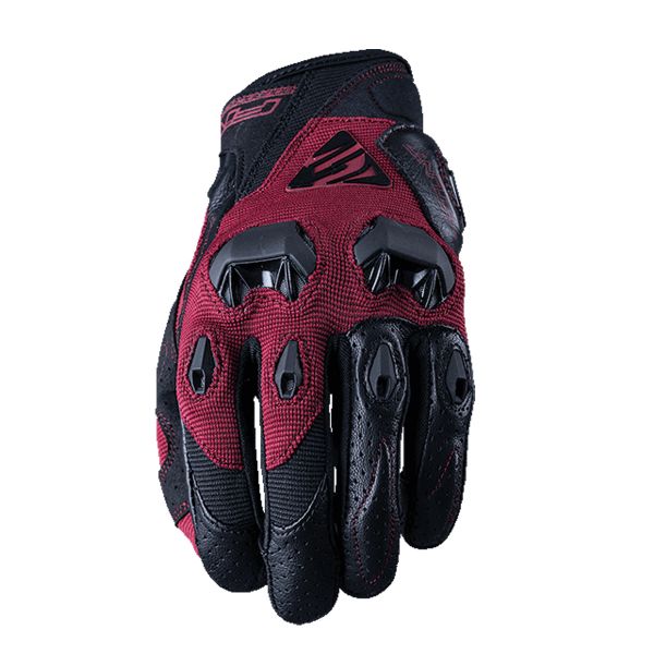Guanti moto Five Stunt Evo Woman Burgundy