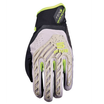 Guanti moto Five TFX5 Sabbia giallo fluo