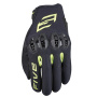 Guanti moto Five Tricks Black Fluo Yellow