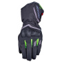 Guanti moto Five WFX3 Evo WP nero giallo fluo