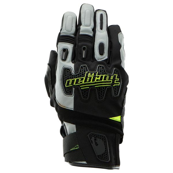 Guanti moto Furygan Atacama Black Grey Yellow Stab