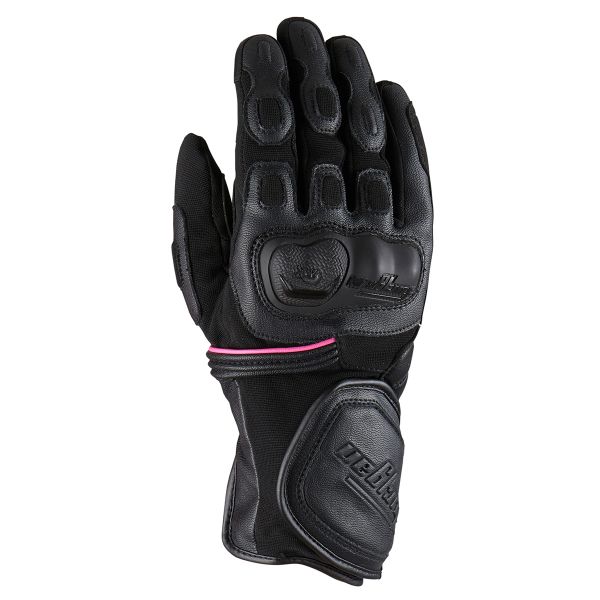 Guanti moto Furygan Dirt Road Lady Black Pink