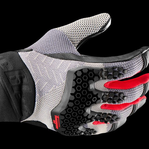 Furygan Jack Black Grey Red