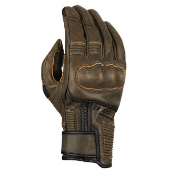 Guanti moto Furygan James Evo Rusted D3O Brown