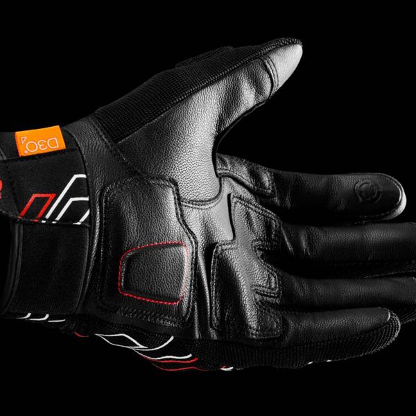 Furygan Jet Neon D3O Nero Rosso