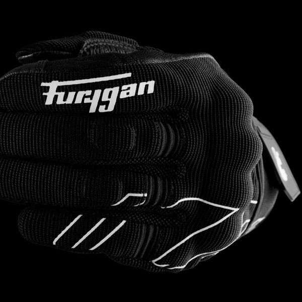 Furygan Jet Neon D3O Nero Bianco