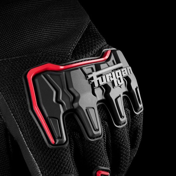 Furygan Tonalità Nero Rosso