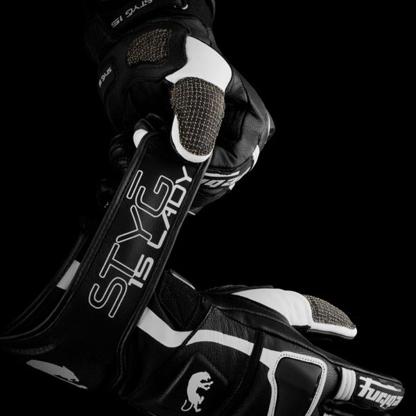 Furygan Styg 15 Lady Black White