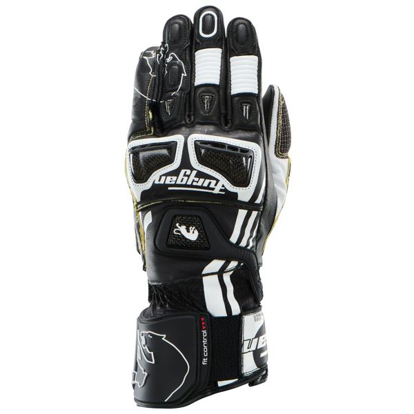 Guanti moto Furygan STYG21 X Kevlar Black White