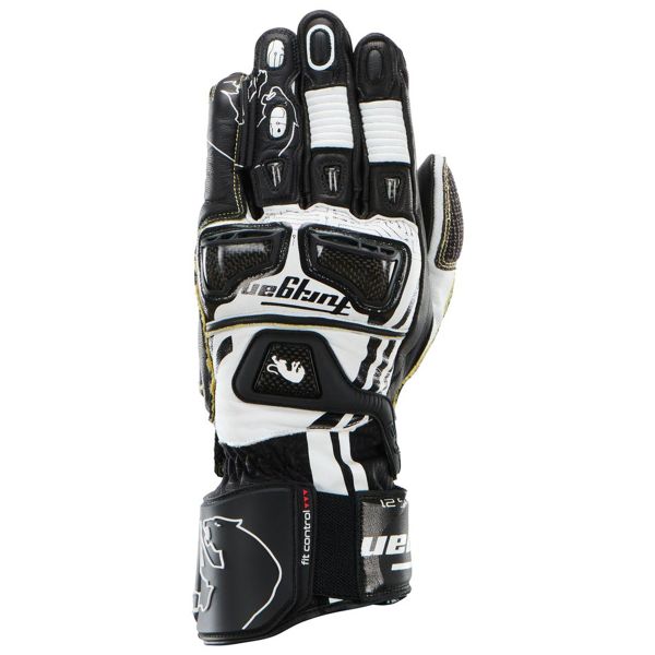 Guanti moto Furygan STYG21 X Kevlar White Black