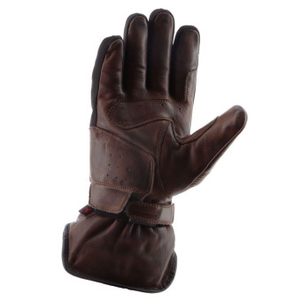 Helstons Benson Evo riscaldato in pelle marrone