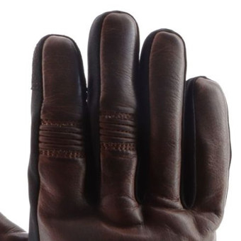 Helstons Benson Evo riscaldato in pelle marrone