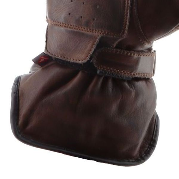 Helstons Benson Evo riscaldato in pelle marrone